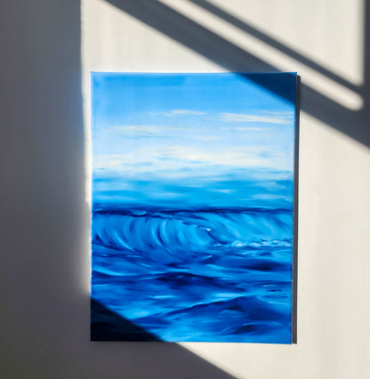 Endless Blue - Oil - 18x24 Inches